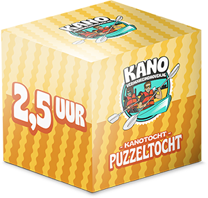 Kanotocht Puzzeltocht (2,5 uur)