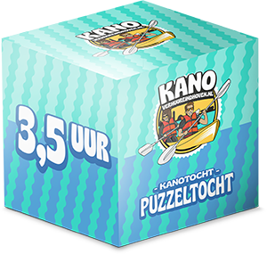 Kanotocht Puzzeltocht (3,5 uur)